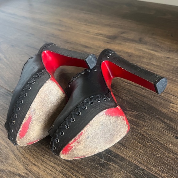 Christian Louboutin Sablina Mule Heels - Sz 36.5 - Picture 3 of 5